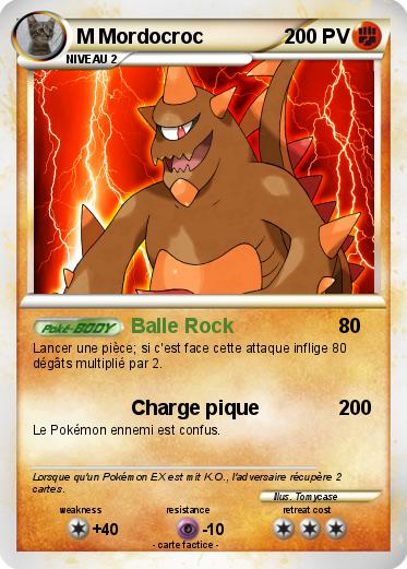 Pokemon M Mordocroc