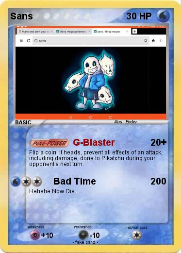Pokemon Sans