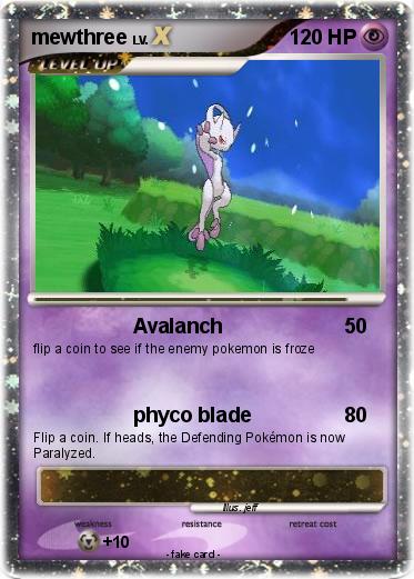 Pokemon mewthree
