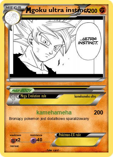 Pokemon goku ultra instinct