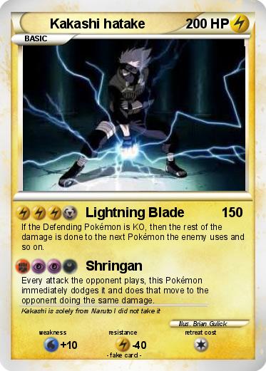 Pokemon Kakashi hatake