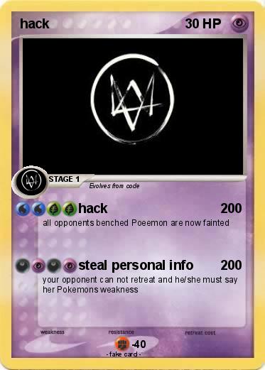 Pokemon hack