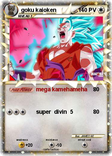 Pokemon goku kaioken