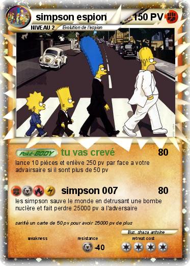 Pokemon simpson espion