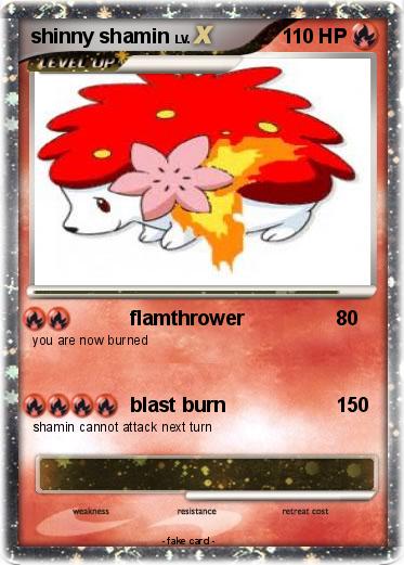 Pokemon shinny shamin