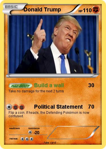 Pokemon Donald Trump