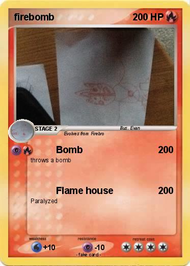 Pokemon firebomb