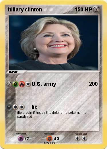 Pokemon hillary clinton
