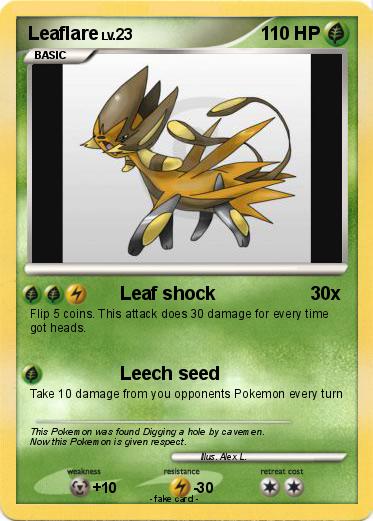 Pokemon Leaflare