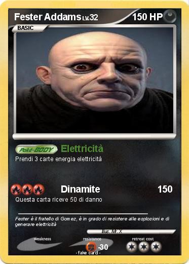 Pokemon Fester Addams