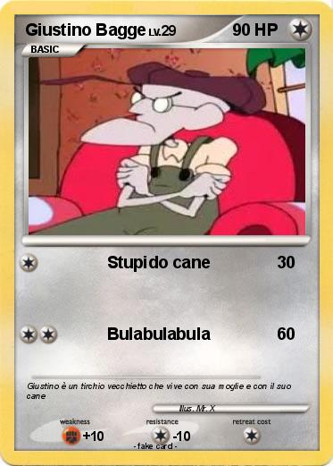 Pokemon Giustino Bagge