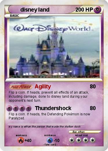 Pokemon disney land