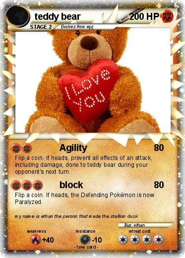 Pokemon teddy bear