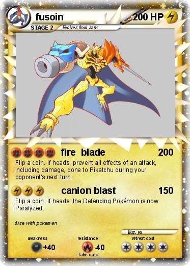 Pokemon fusoin