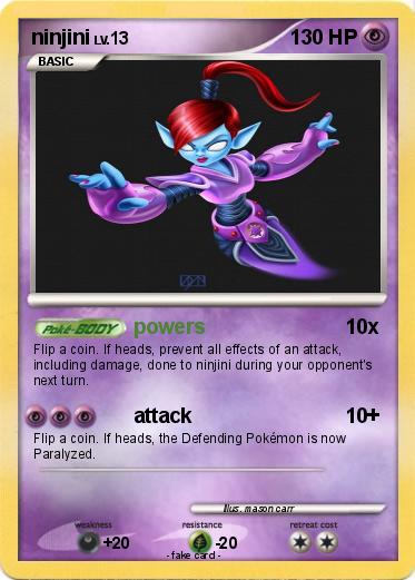 Pokemon ninjini