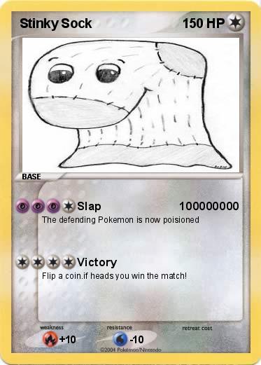 Pokemon Stinky Sock