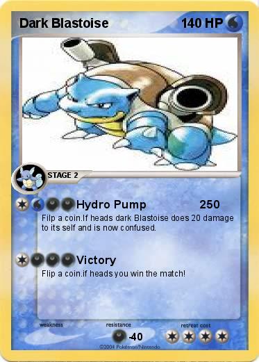 Pokemon Dark Blastoise