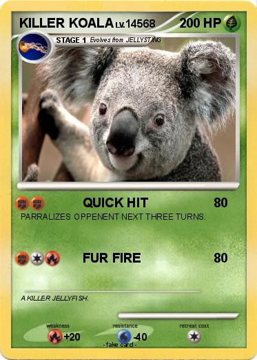 Pokemon KILLER KOALA
