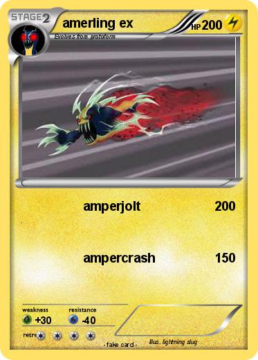 Pokemon amerling ex