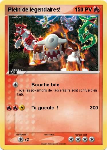 Pokemon Plein de legendaires!