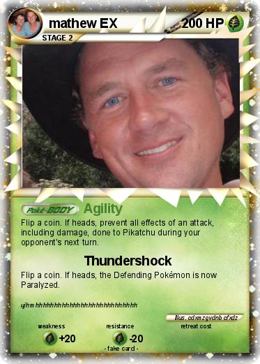 Pokemon mathew EX