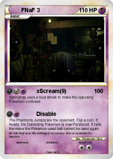 Pokemon FNaF 3