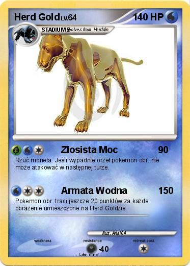Pokemon Herd Gold