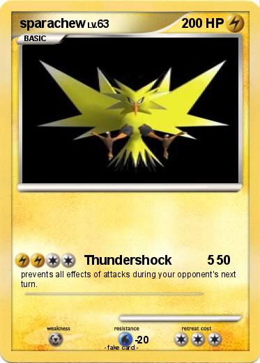 Pokemon sparachew