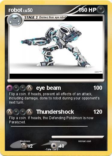 Pokemon robot