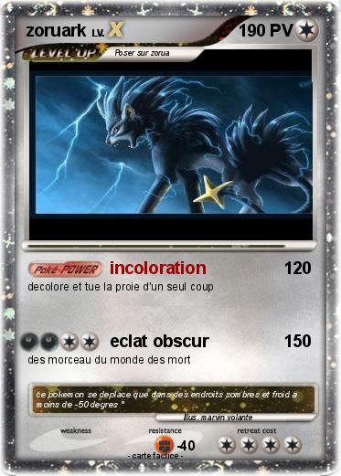 Pokemon zoruark