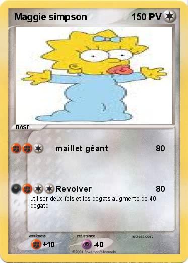 Pokemon Maggie simpson