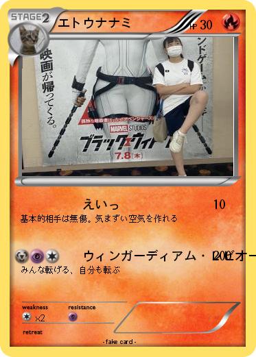 Pokemon エトウナナミ