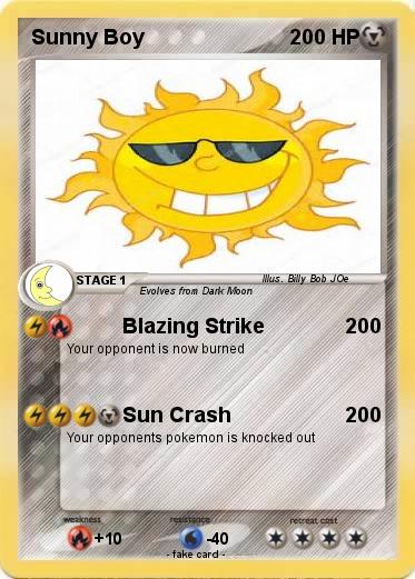 Pokemon Sunny Boy
