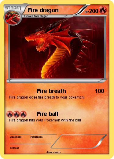 Pokemon Fire dragon