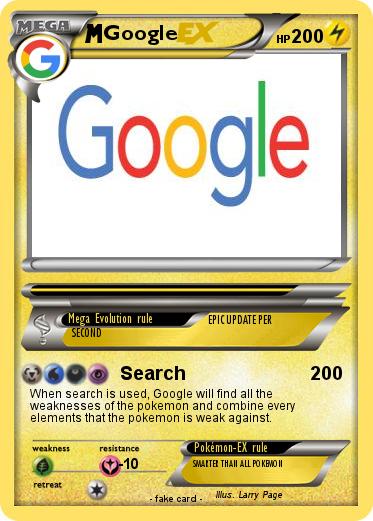 Pokemon Google