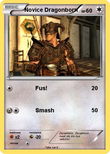 Pokemon Novice Dragonborn