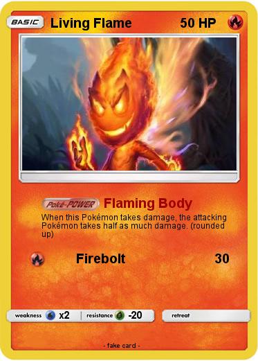 Pokemon Living Flame