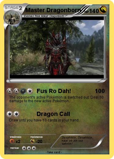 Pokemon Master Dragonborn