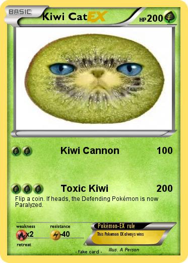 Pokemon Kiwi Cat