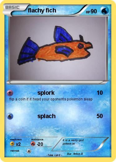 Pokemon flachy fich