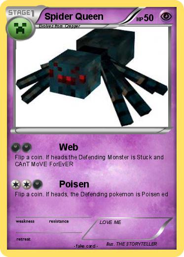 Pokemon Spider Queen