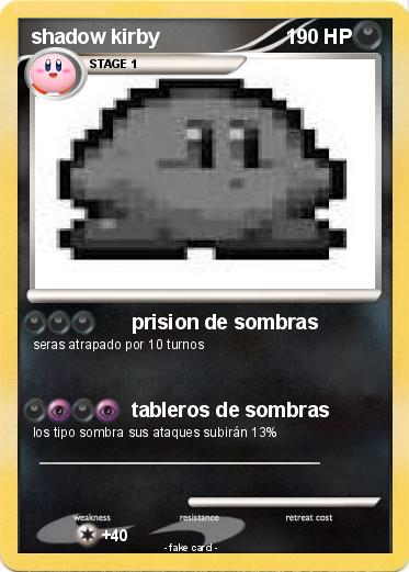Pokemon shadow kirby