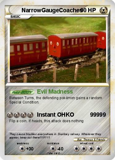 Pokemon NarrowGaugeCoaches