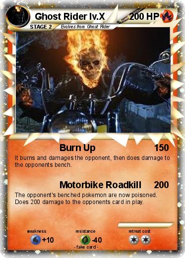 Pokemon Ghost Rider lv.X