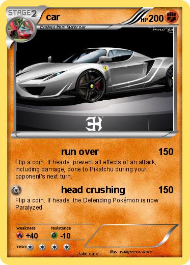Pokemon car