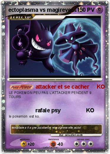 Pokemon ectoplasma vs magireve