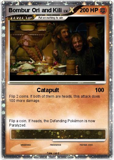 Pokemon Bombur Ori and Kili
