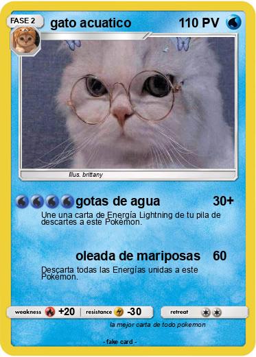 Pokemon gato acuatico