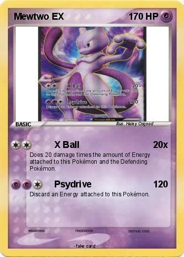 Pokemon Mewtwo EX