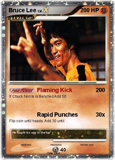 Pokemon Bruce Lee
